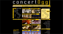 Desktop Screenshot of concertoggi.it