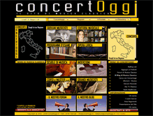 Tablet Screenshot of concertoggi.it